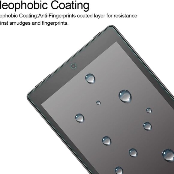 (2-PACK) FIRE HD 8 /FIRE HD 8 KIDS EDITION TABLET (2017) SCREEN PROTECTOR GLASS - Picture 5 of 5